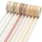 40 Rolls of Slim Washi Tape Gift Box Set, Decorative Paper Tapes 10 mm Wide for Scrapbooking, DIY Arts and Crafts, Bullet Journal, Planner, Junk Journal, Notebooks (Minimalist)